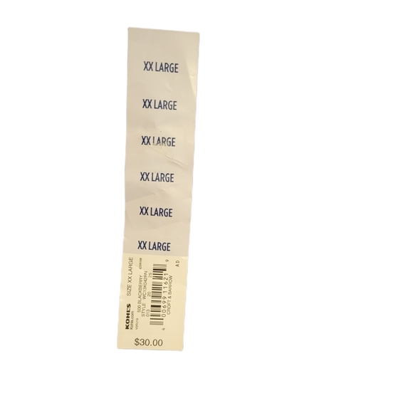 Nwt Croft & Barrow long sleeve top - Picture 3 of 3